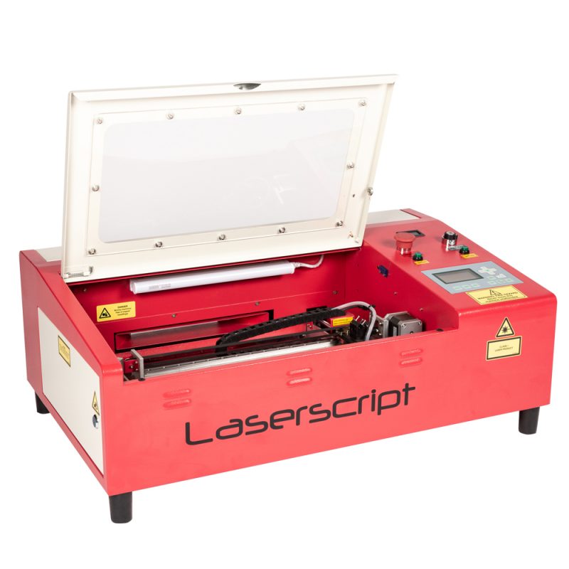 LS3020 Desktop Laser Engraver Open