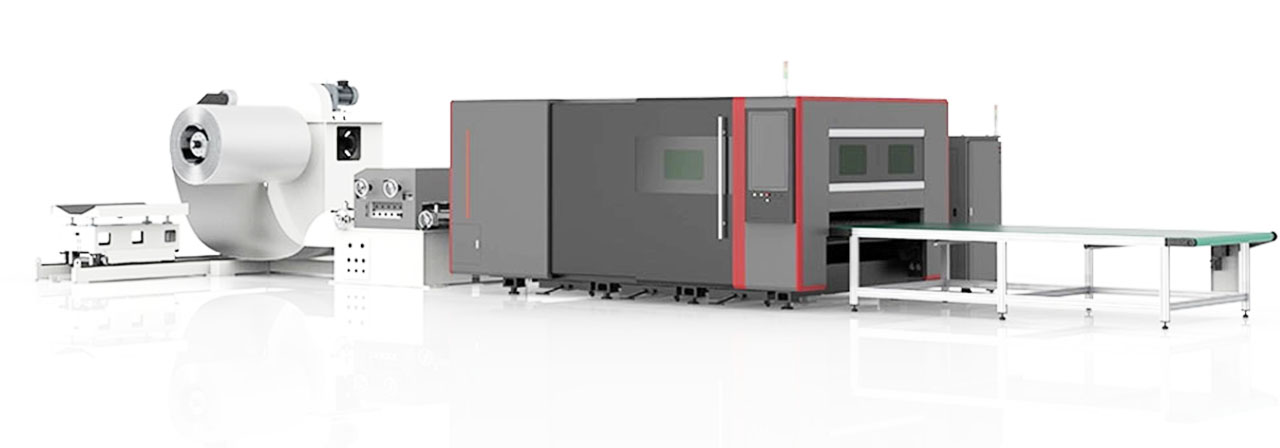 Example of a large industrial fibre laser cutter system