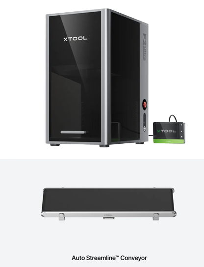 An image of the xTool F2 Ultra conveyor bundle