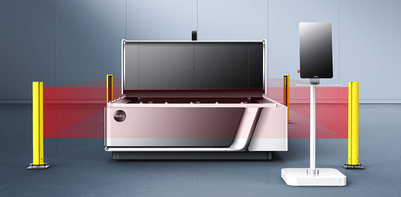 An image of the CE versions of the Bodor A Series laser cutter