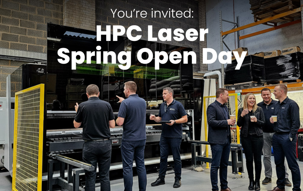 An image of a previous HPC laser open day.