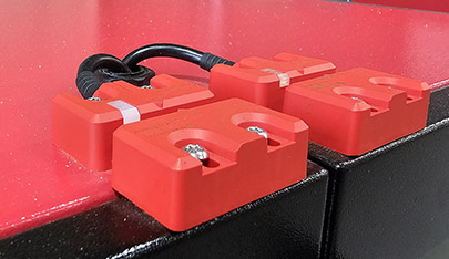 An image of the Allen Bradley safety interlocks