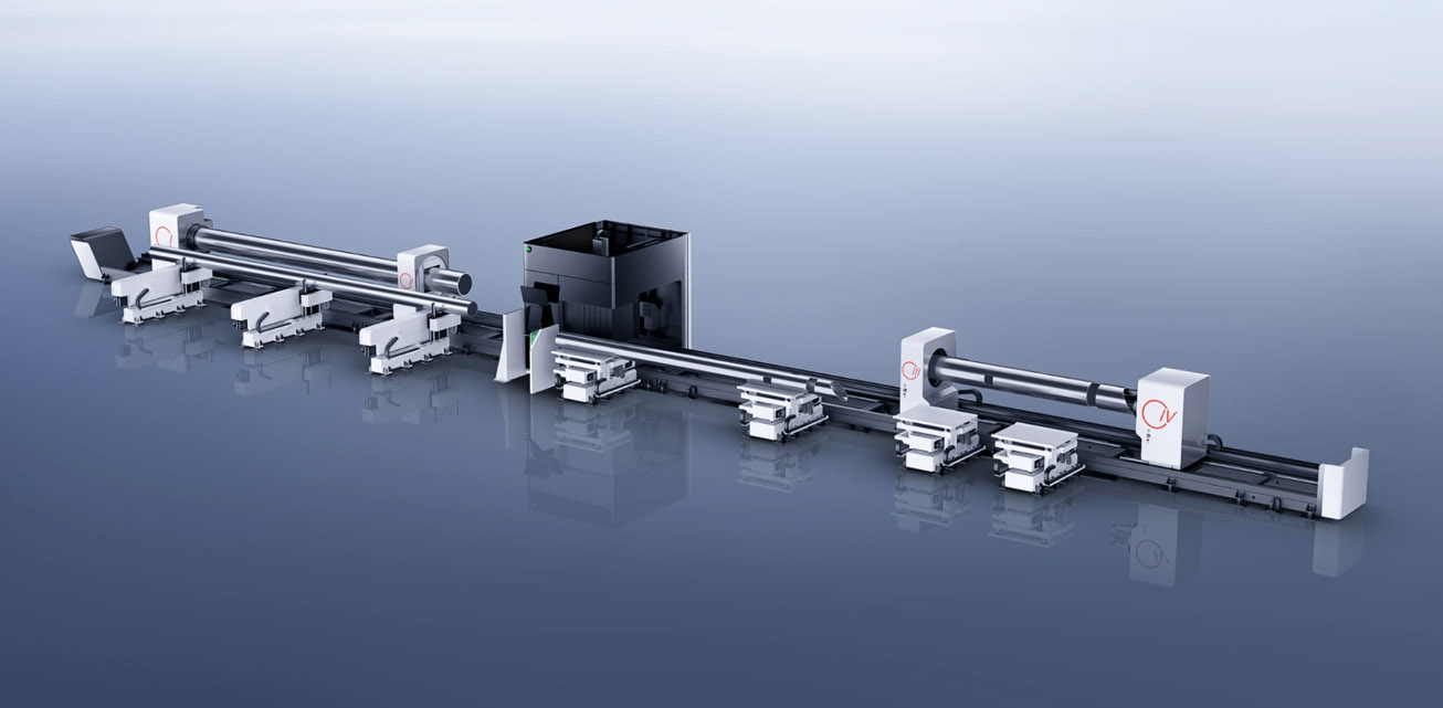 An image of the Bodor M Series fibre laser tube cutter