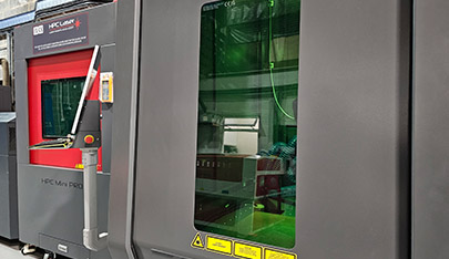 An image of the class 1 fibre safe enclosure glass