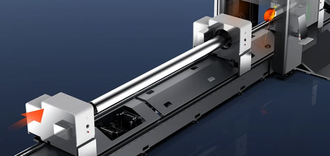 An image of the Bodor M series cutting and loading