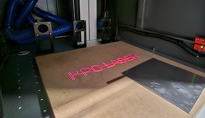 An image of the lasers tracing functionality