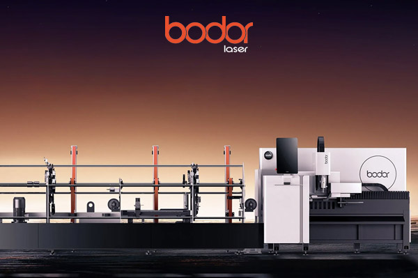 A hero image of a Bodor tube cutter