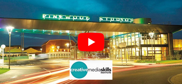 A banner for our Pinewood Studios laser cutter case study video