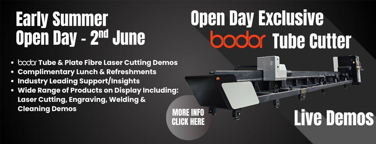 An image showcasing the Bodor T Series at the HPC Laser open day