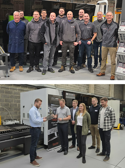 An image of the HPC team and a HPC Open Day