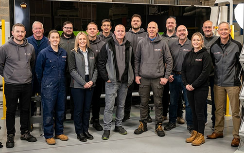 An image of the HPC team