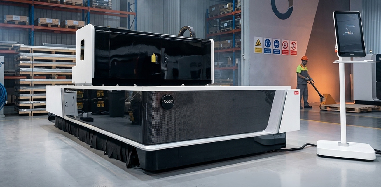 An image of the Bodor A series in a workshop environment