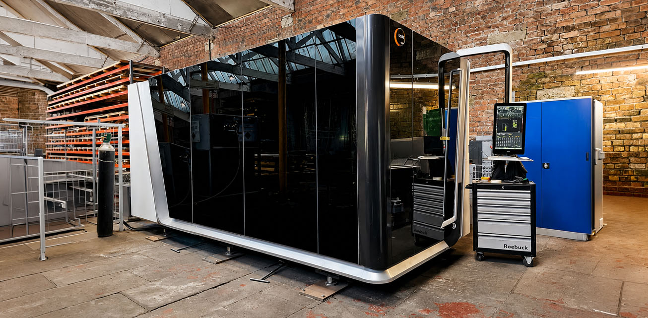 An image of the Bodor C series fibre laser cutter