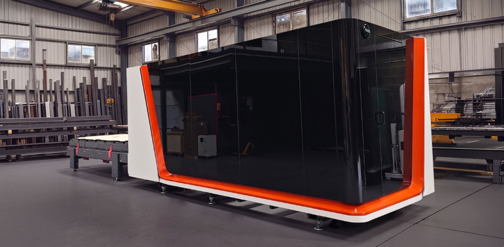An image of the Bodor P3 fibre laser cutter