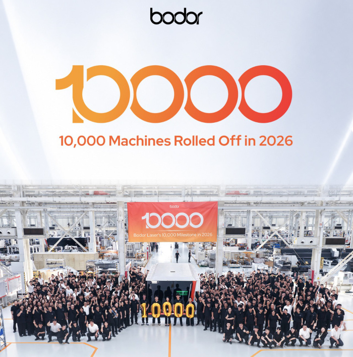 Bodor record of 10,000 machines sold