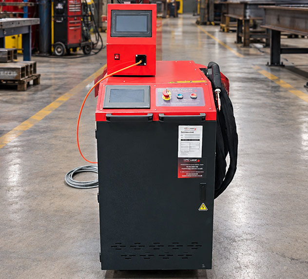 An image of the HPC laser welder